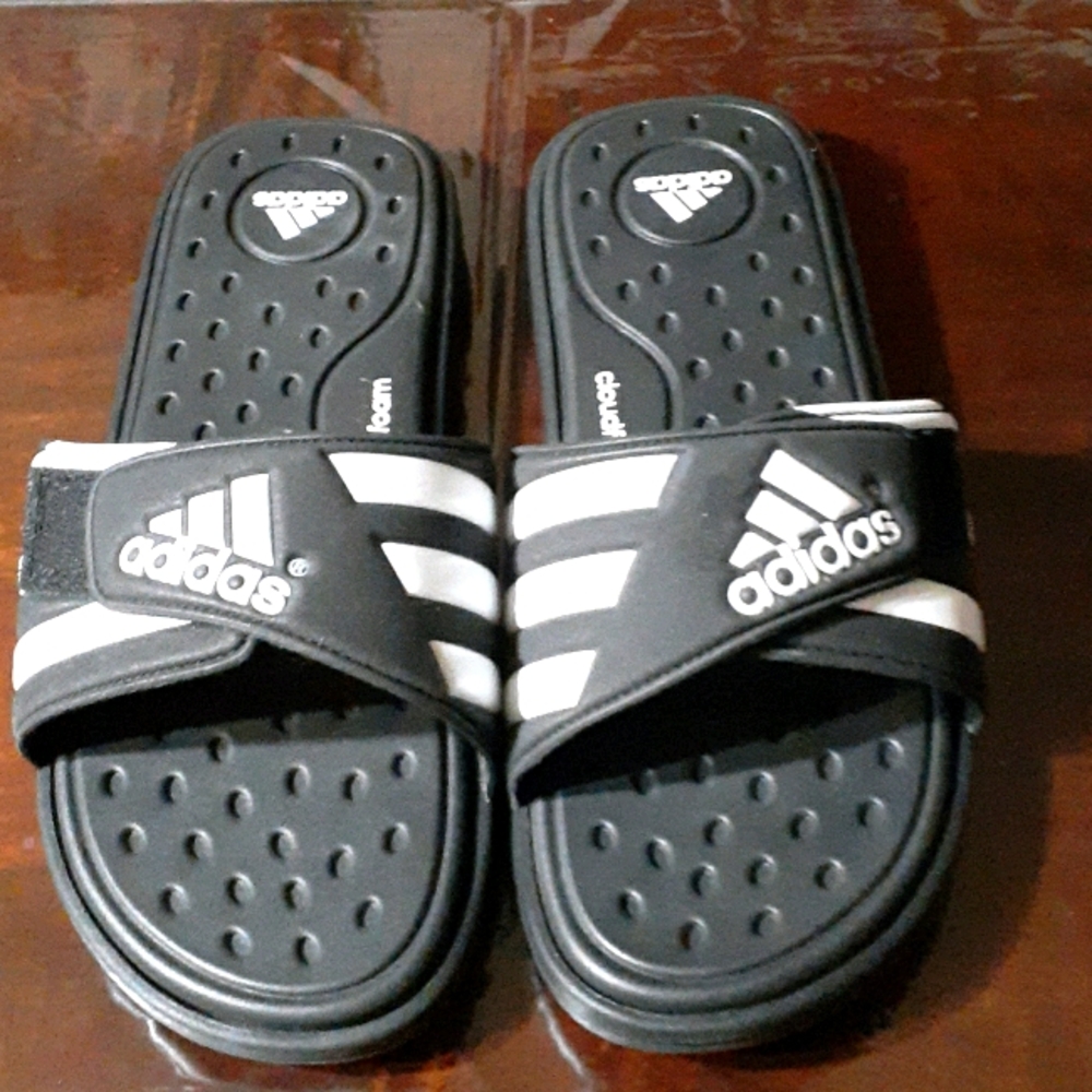 Shoe, sandals, slider, Adidas, size 9